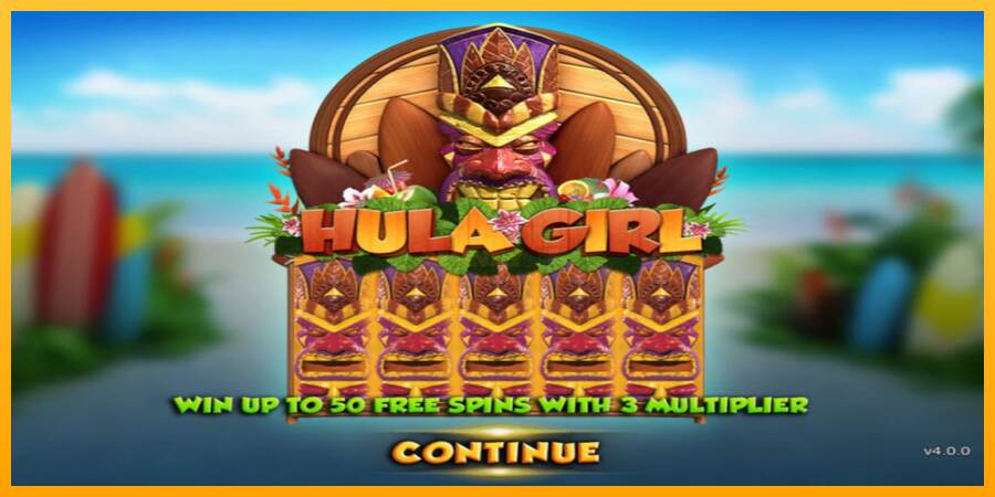 Hula Girl máquina de juego por dinero, imagen 1