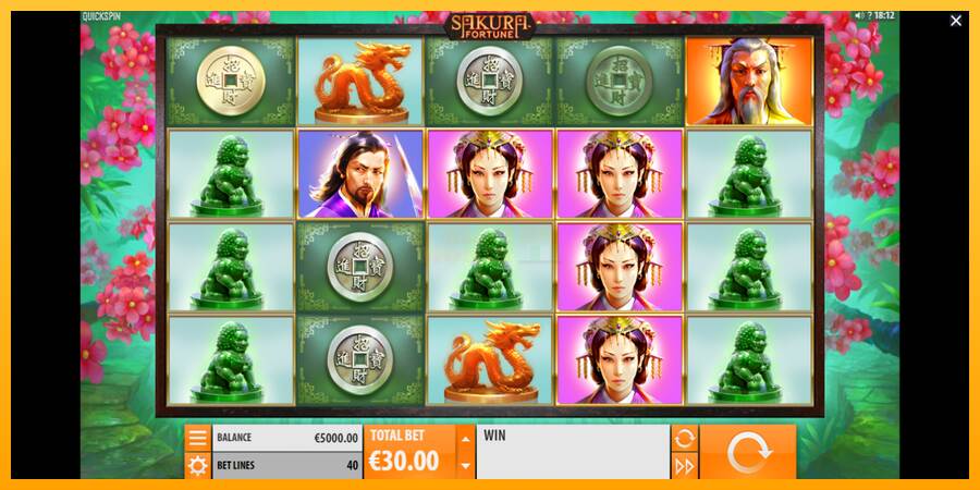 Sakura Fortune máquina de juego por dinero, imagen 2