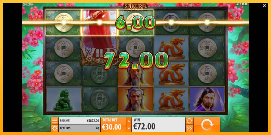 Sakura Fortune máquina de juego por dinero, imagen 3