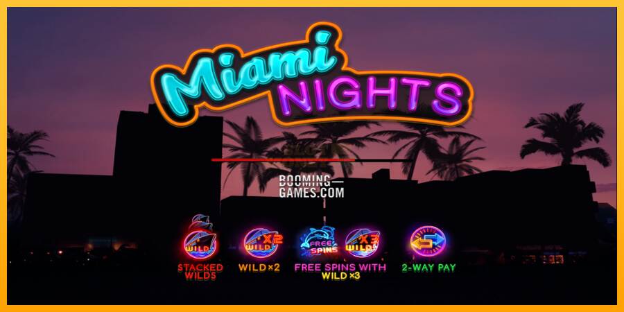 Miami Nights máquina de juego por dinero, imagen 1