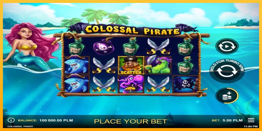 Colossal Pirate máquina de juego por dinero, imagen 1