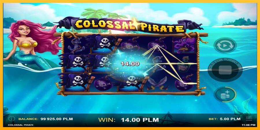 Colossal Pirate máquina de juego por dinero, imagen 4