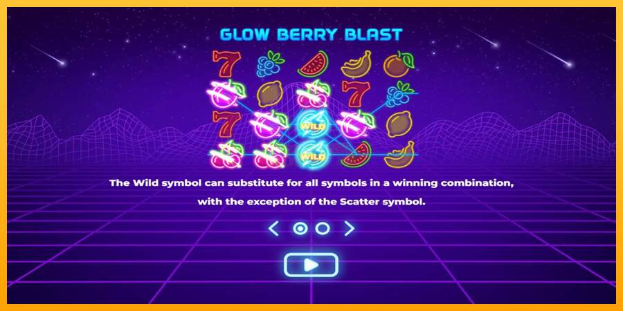 Glow Berry Blast máquina de juego por dinero, imagen 1