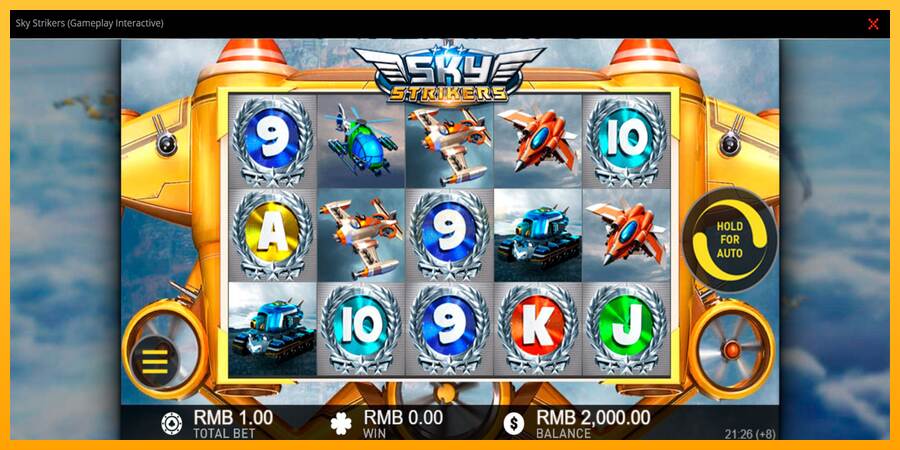 Sky Strikers máquina de juego por dinero, imagen 1