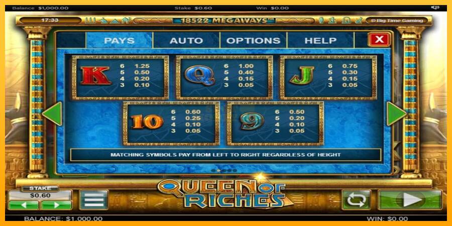 Queen of Riches máquina de juego por dinero, imagen 6