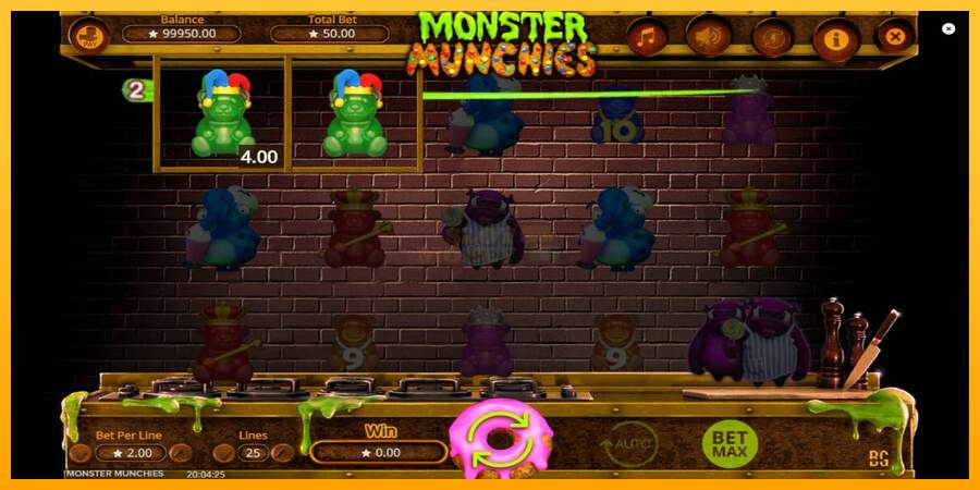 Monster Munchies máquina de juego por dinero, imagen 3