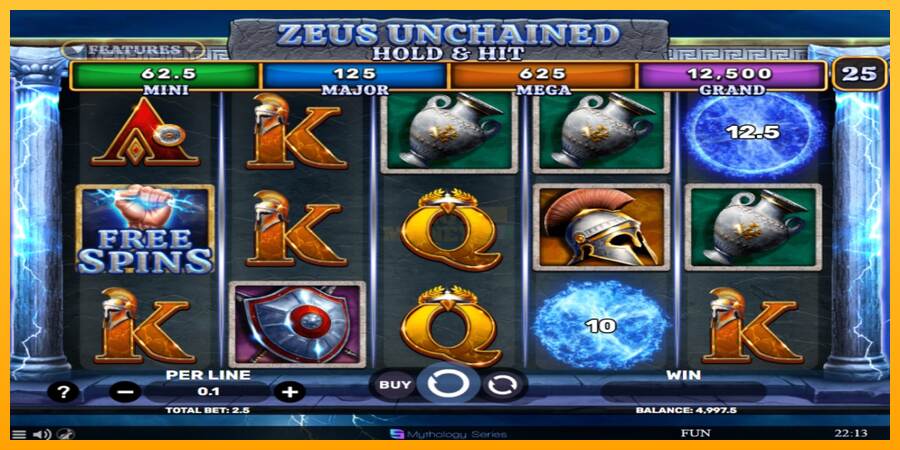 Zeus Unchained - Hold & Hit máquina de juego por dinero, imagen 2