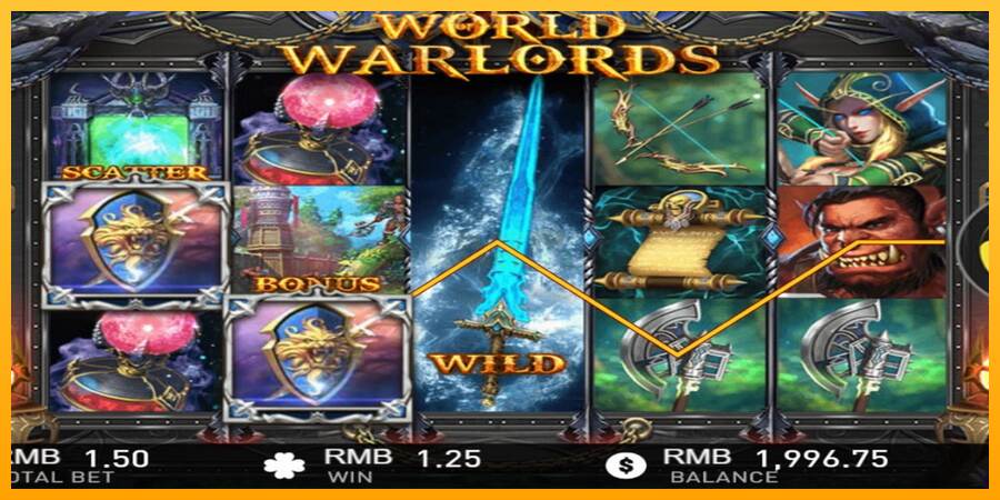 World of Warlords máquina de juego por dinero, imagen 3