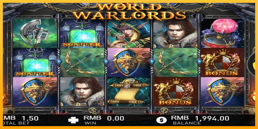 World of Warlords máquina de juego por dinero, imagen 4