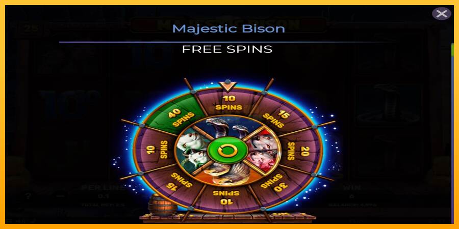 Majestic Bison máquina de juego por dinero, imagen 4