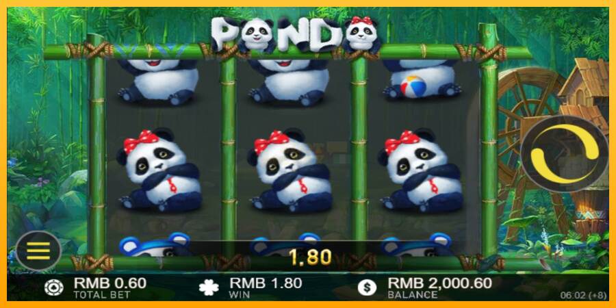 Panda máquina de juego por dinero, imagen 2