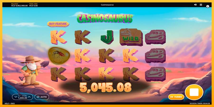 Casinosaurus máquina de juego por dinero, imagen 3