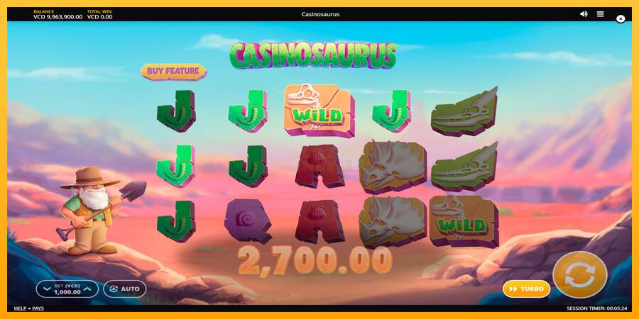 Casinosaurus máquina de juego por dinero, imagen 4