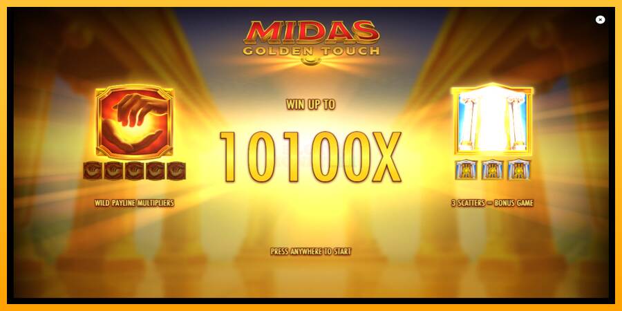 Midas Golden Touch máquina de juego por dinero, imagen 1