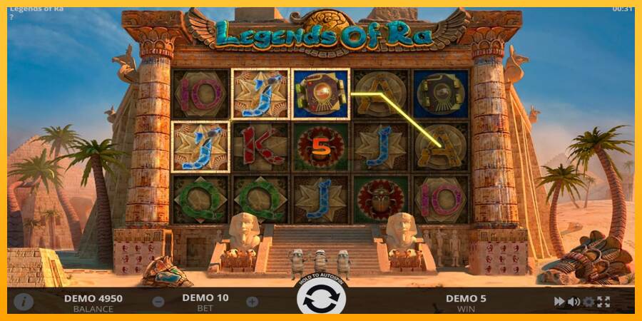 Legends of Ra máquina de juego por dinero, imagen 3