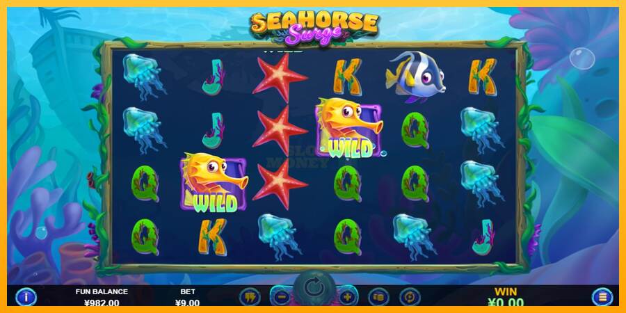 Seahorse Surge máquina de juego por dinero, imagen 2