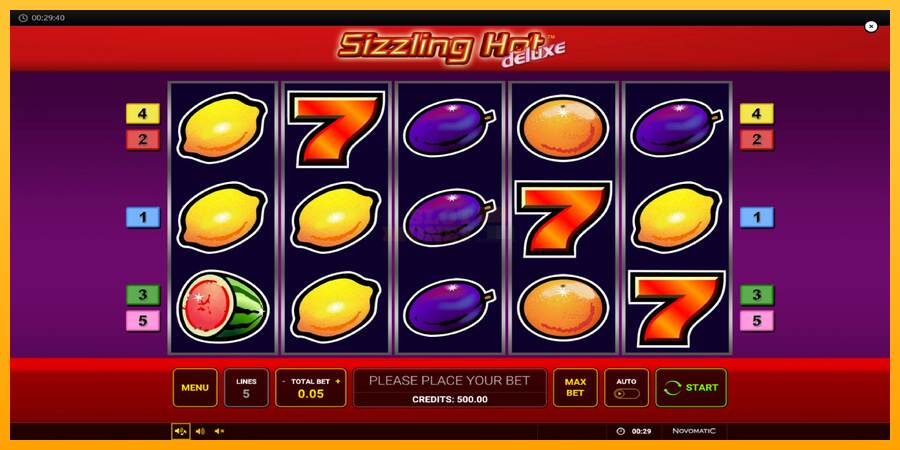 Sizzling Hot Deluxe máquina de juego por dinero, imagen 2