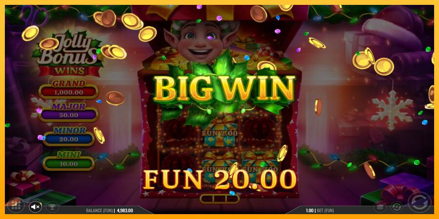 Jolly Bonus Wins máquina de juego por dinero, imagen 3