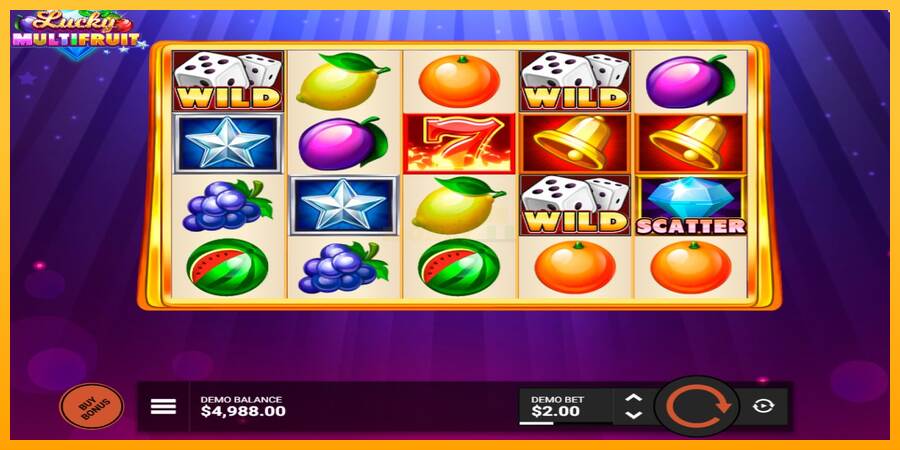 Lucky Multifruit máquina de juego por dinero, imagen 2