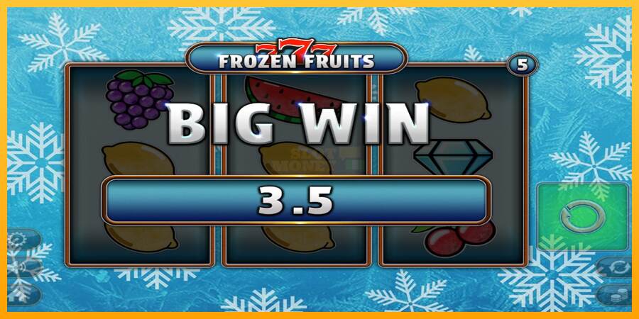 777 Frozen Fruits máquina de juego por dinero, imagen 2