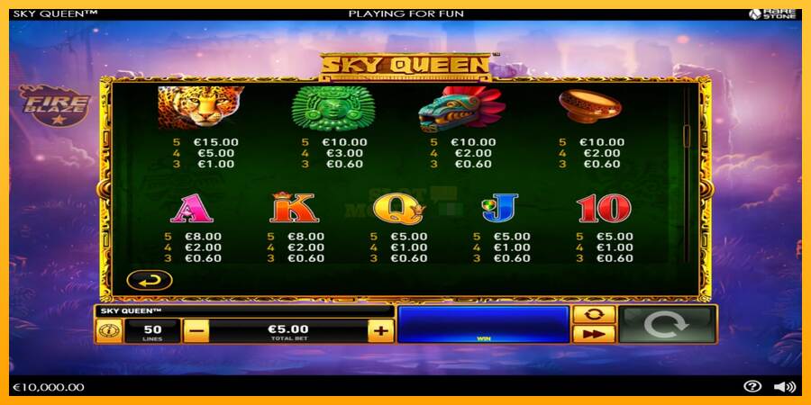 Sky Queen máquina de juego por dinero, imagen 5