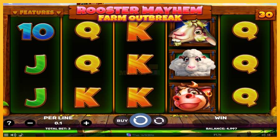 Rooster Mayhem Farm Outbreak máquina de juego por dinero, imagen 2