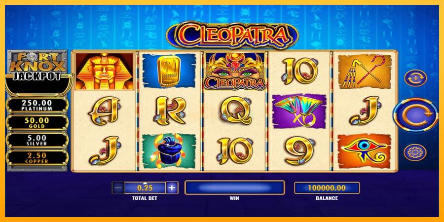 Fort Knox Cleopatra máquina de juego por dinero, imagen 1