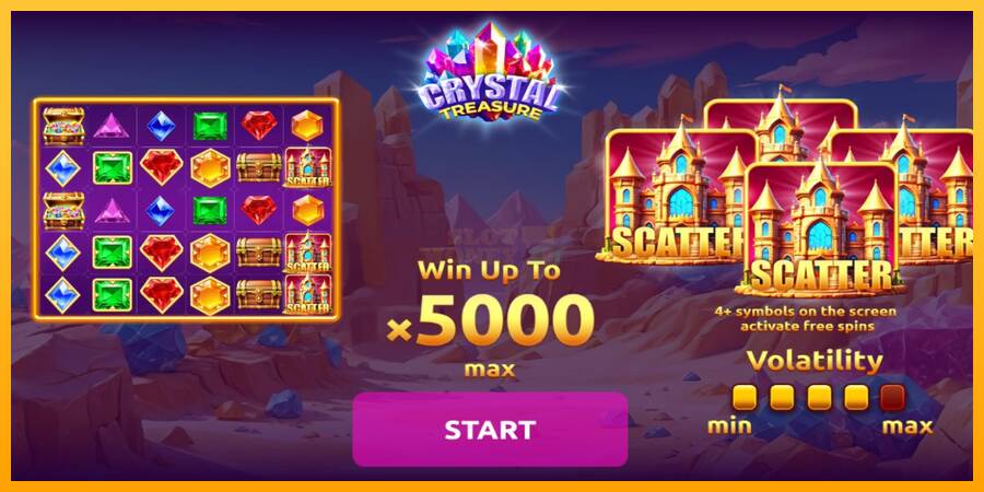 Crystal Treasure máquina de juego por dinero, imagen 1