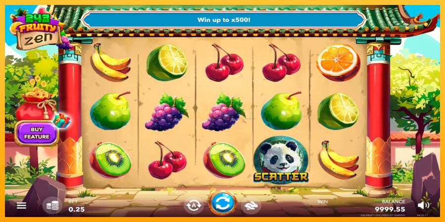 243 Fruity Zen máquina de juego por dinero, imagen 1