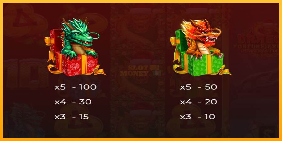 Dragon Fortune Frenzy Christmas Edition máquina de juego por dinero, imagen 4