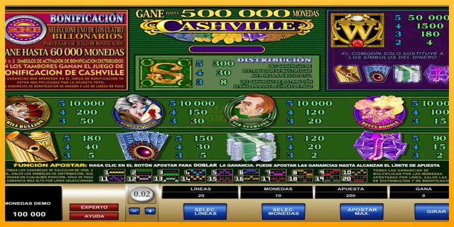 Cashville máquina de juego por dinero, imagen 6