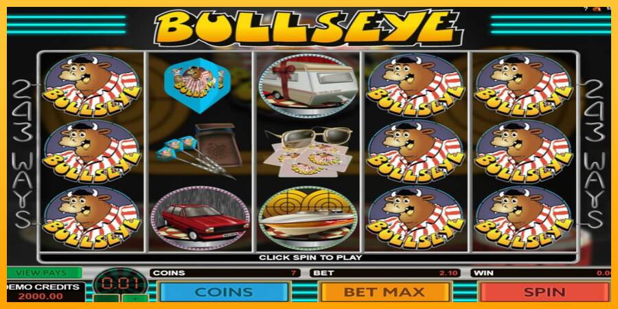 Bullseye máquina de juego por dinero, imagen 2