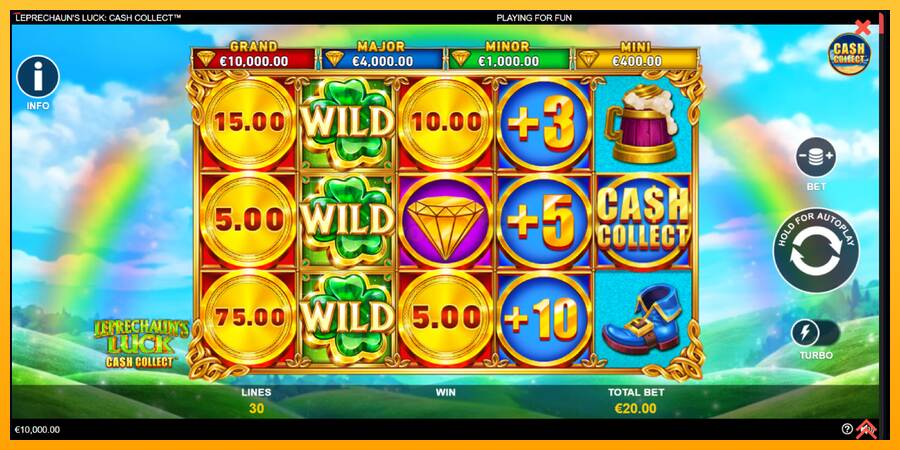 Leprechauns Luck Cash Collect Megaways PowerPlay Jackpot máquina de juego por dinero, imagen 2