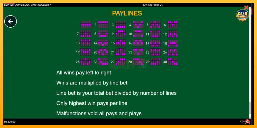 Leprechauns Luck Cash Collect Megaways PowerPlay Jackpot máquina de juego por dinero, imagen 7