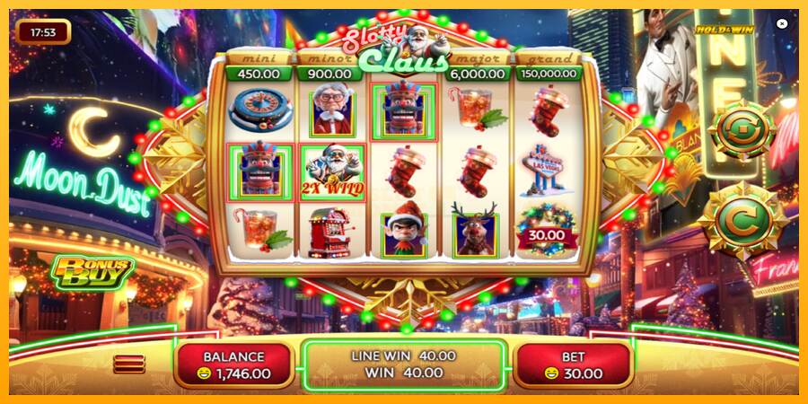 Slotty Claus máquina de juego por dinero, imagen 4