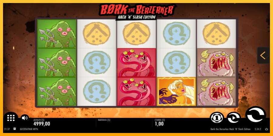 Bork The Berzerker máquina de juego por dinero, imagen 1