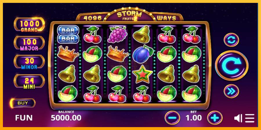 Storm Fruits 2 máquina de juego por dinero, imagen 1