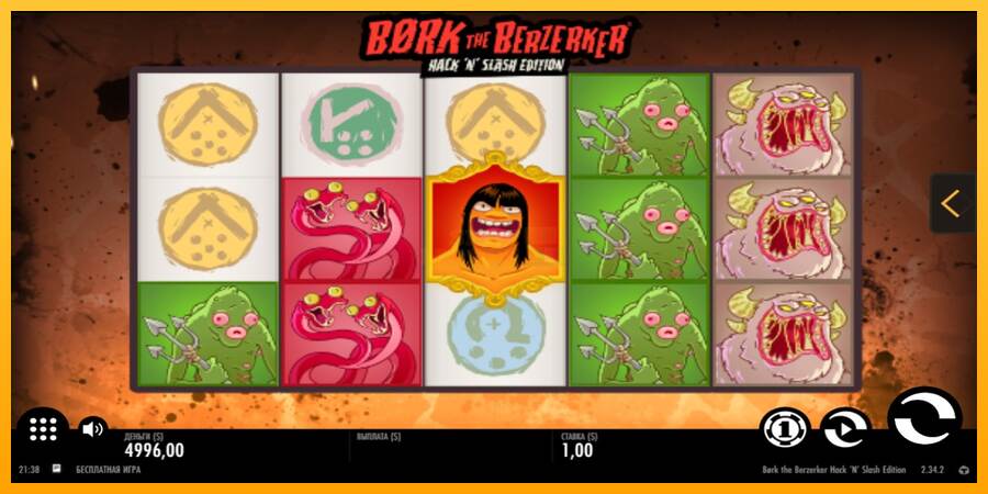 Bork The Berzerker máquina de juego por dinero, imagen 3