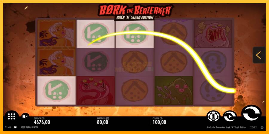 Bork The Berzerker máquina de juego por dinero, imagen 4