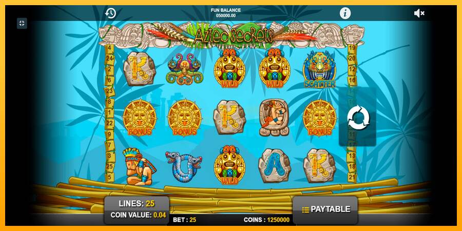 Aztec Secrets máquina de juego por dinero, imagen 1