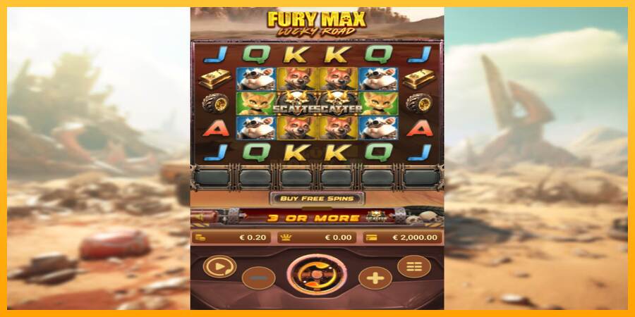 Fury Max Lucky Road máquina de juego por dinero, imagen 2