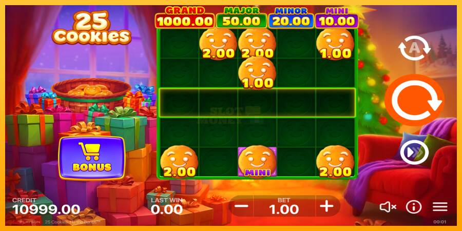 25 Cookies: Hit the Bonus máquina de juego por dinero, imagen 2