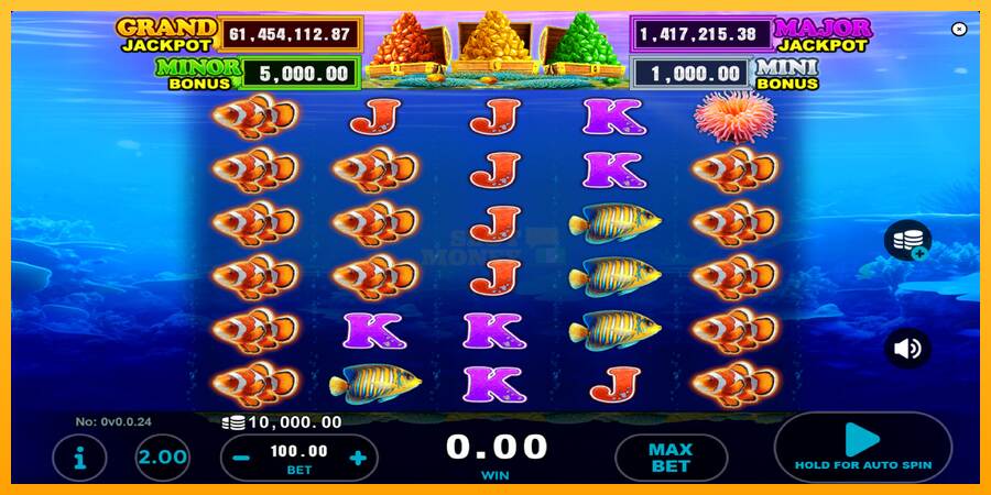 Clown Fish Treasure máquina de juego por dinero, imagen 1