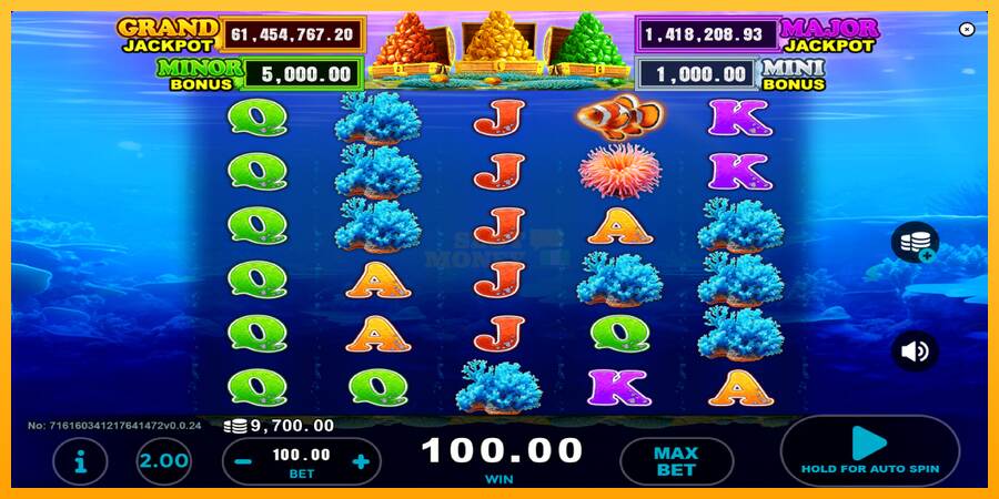 Clown Fish Treasure máquina de juego por dinero, imagen 3