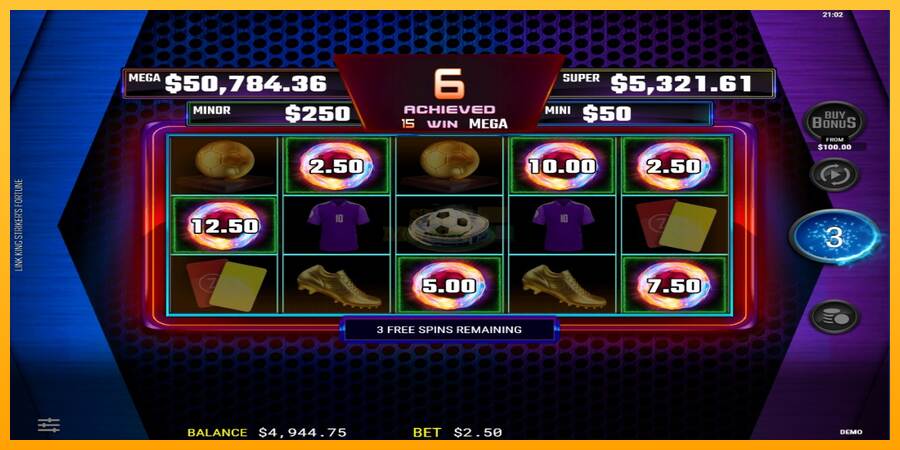 Strikers Fortune máquina de juego por dinero, imagen 5