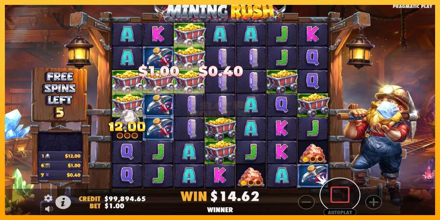 Mining Rush máquina de juego por dinero, imagen 7