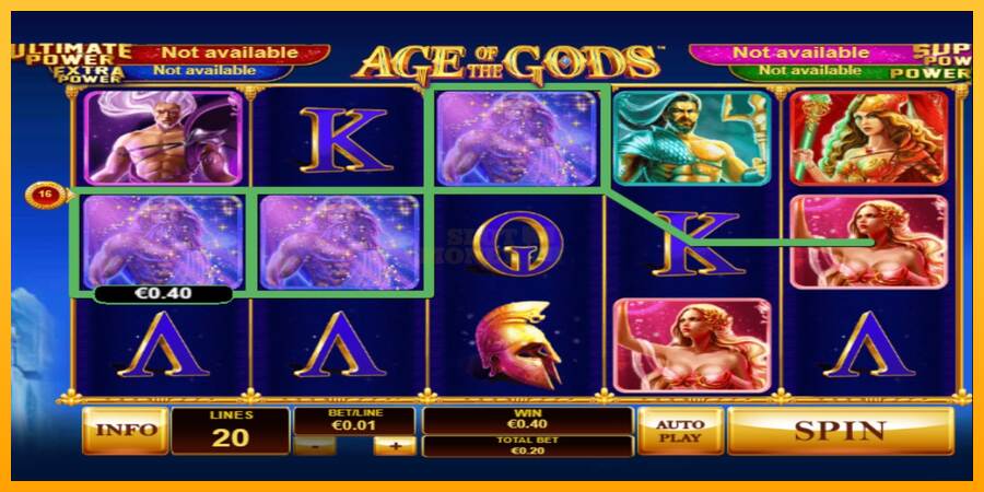 Age Of The Gods máquina de juego por dinero, imagen 3