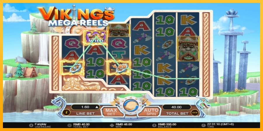 Vikings Mega Reels máquina de juego por dinero, imagen 3