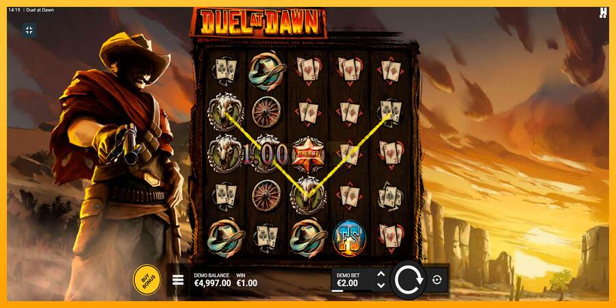 Duel at Dawn máquina de juego por dinero, imagen 2