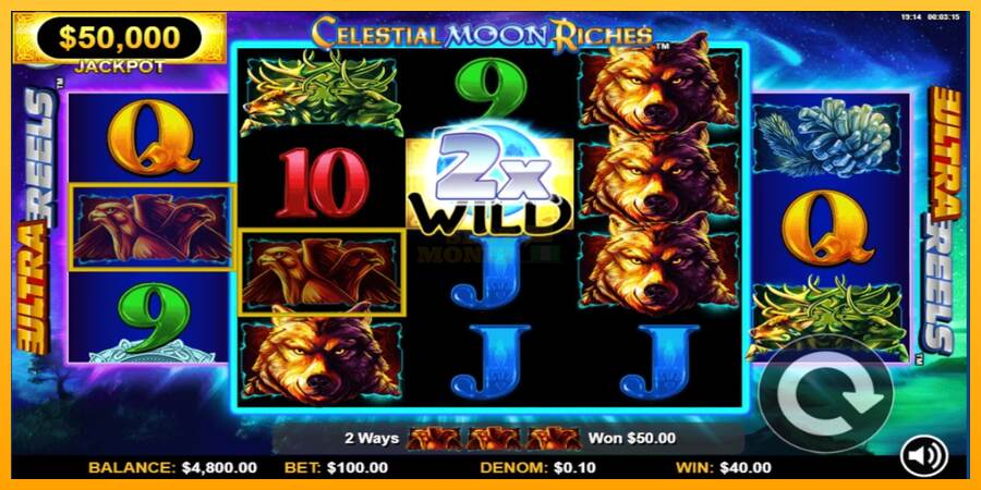 Celestial Moon Riches máquina de juego por dinero, imagen 3